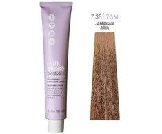 Milk Shake Pieno kokteilis Milk_Shake Creative Permanent Color 7.35 Auksinis raudonmedis, 100 ml