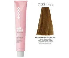 Milk Shake Milk_Shake Smoothies Semi Permanent Color 7.33 Medium Intense Golden Skirtas šviesiems plaukams, 100 ml
