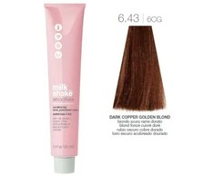 Milk Shake Milk_Shake Smoothies Semi Permanent Color 6.43 Dark Copper Golden Skirtas šviesiems plaukams, 100 ml