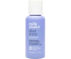 Milk Shake Sidabrinis Shine Hair Šampūnas For Neutralisation Of Geltona Tones, 50 ml