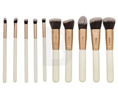 MIMO Makeup Set Kabuki Baltas 10 Pcs