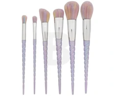 MIMO Makiažo šepetėlių rinkinys Unicorn Pastel 6 vnt.