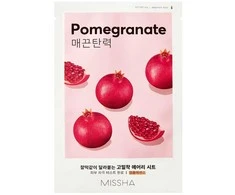 Missha Airy Fit Sheet Mask [Pomegranate] lakštinė veido kaukė, 19 ml