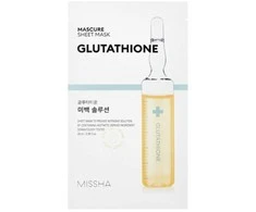 Missha Brightening veido kaukė Mascure Glutatione (Sheet Mask), 27 ml