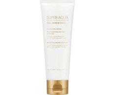 Missha valomosios putos su sraigių ekstraktu Super Aqua Cell Renew Snail (valomosios putos), 100 ml