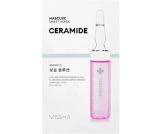 Missha Mascure Sheet Mask Ceramide lakštinė veido kaukė su keramidais jautriai/sausai odai, 28 ml