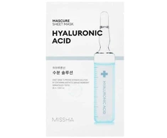 Missha Hyaluronic Acid Sheet Kaukė drėkinanti lakštinė veido kaukė , 28 ml