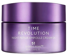 Missha Time Revolution Night Repair Ampoule Kreminis 5X naktinis veido kremas, 50 ml