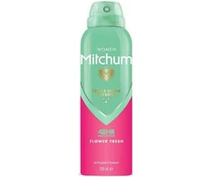 Mitchum Flower Fresh Hydrating 48H Dezodorantas Purškiklis For Women, 200 ml