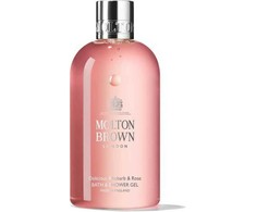 Molton Brown Delicious Rhubarb &amp; Rose Bath &amp; Dušo želė dušo želė, 300 ml