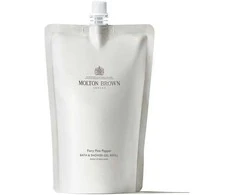 Molton Brown Infinite Bottle Fiery Rožinė Pepper Bath &amp; Dušo želė Refill dušo gelio papildymas, 400 ml