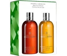 Molton Brown Woody &amp; Aromatic Body Care Duo Set rankų muilų rinkinys, 2 x 300 ml