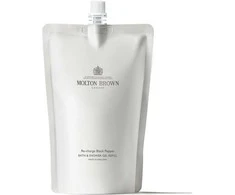 Molton Brown Re-Charge Juodas Pepper Bath &amp; Dušo želė - Refill dušo gelio papildymas, 400 ml
