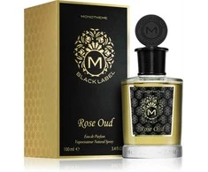 Monotheme Venezia Monotheme Juodas Label Rose Oud EDP parfumuotas vanduo unisex, 100 ml