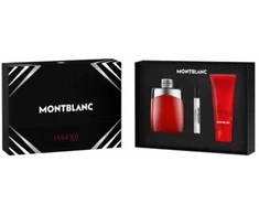 Mont Blanc Montblanc Legend Raudona Eau De Perfume Purškiklis, 100 ml Set 3 Pieces