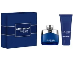 Mont Blanc Set Montblanc: Legend Mėlyna Eau De Parfum For Men, 50 ml + Legend Mėlyna Cleansing Dušo želė All Over The Body For All Skin Types, 100 ml