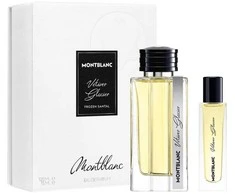 Mont Blanc Set Montblanc: Vetiver Glacier Eau De Parfum For Men, 125 ml + Vetiver Glacier Eau De Parfum For Men, 15 ml
