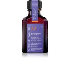 Moroccanoil Treatment Violetinė maitinamasis aliejus šviesiems ir žiliems plaukams, 25 ml