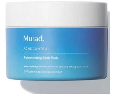 Murad Skincare Murad Retexturizing Body Pads valomieji veido ir kūno padeliai, 45 vnt.