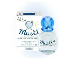 Mustela Musti Eau De Soin Fragrance Delicate Cologne Vanduo, 50 ml