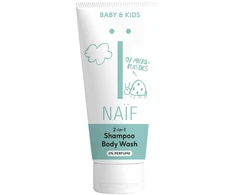 Naif Natural Skincare NAÏF Washing gel and Šampūnas 2 in 1 for children and babies (2 in 1 Šampūnas and Kūno prausiklis), 200 ml
