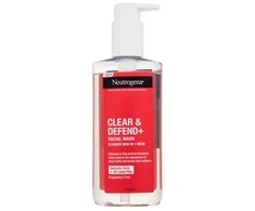 Neutrogena Clear &amp; Defend+ veido prausimosi gelis unisex, 200 ml