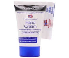 Neutrogena Concentrated Hand Kreminis rankų kremas, 50 ml + Lūpų balzamas lūpų balzamas, 4.8 g