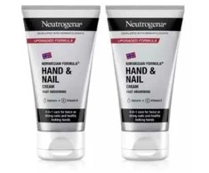 Neutrogena Hands &amp; Nails rankų ir nagų kremas, 2 x 75 ml