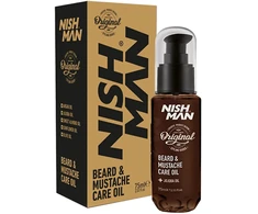 NISHMAN Beard and Mustache Care Oil barzdos ir ūsų aliejus, 75 ml
