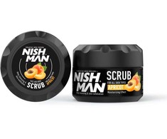 Nishman Facial Scrub Apricot veido šveitiklis, 300 ml