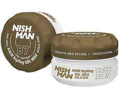 NISHMAN Hair Styling Wax Gold One plaukų formavimo vaškas, 150 ml