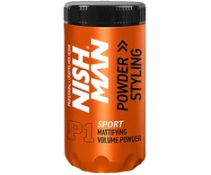 NISHMAN Powder Hair Styling Wax Sport plaukų modeliavimo vaškas, 20 g