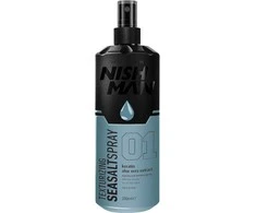Plaukų formavimo jūros druskos purškiklis Nishman, 200 ml