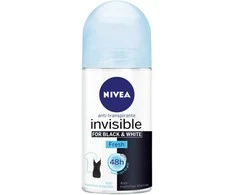"Nivea For Juodas And Baltas Roll On Fresh" Rutulinis dezodorantas 50ml