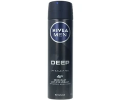 "Nivea Men Deep Juodas Carbon" purškiamas dezodorantas 150ml