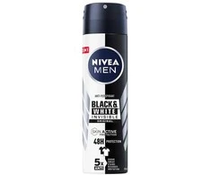 Nivea Men Juodas y Baltas Desodorante Original, 150 ml Purškiklis