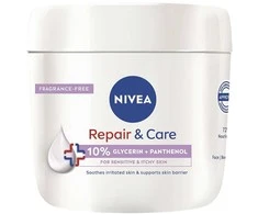 Nivea Drėkinamasis kūno kremas jautriai odai Repair - Care 400 ml