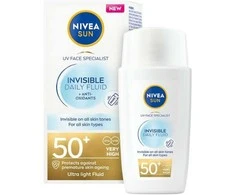 Nivea odos kremas Specialist Invisible Fluidas SPF 50+ 40 ml