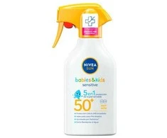 "Nivea Sun Babies and Kids Sensitive Spf50" purškiamasis losjonas 270 ml