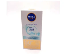 Nivea Sun Facial Uv Crema Solar Niacinamide Piel Clara Sfp50, 40 ml