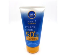Nivea Sun Protege e Hidrata Leche Solar Acabado Invisible Sfp50, 150 ml
