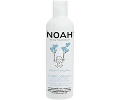 Noah Kids Šampūnas Milk And Sugar For Frequent Washing Vaikiškas maitinamasis šampūnas su pienu ir cukrumi dažnam naudojimui, 250 ml