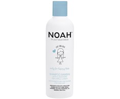 Noah Kids Šampūnas Milk And Sugar For Long Hair Vaikiškas šampūnas su pienu ir cukrumi ilgiems plaukams, 250 ml
