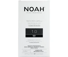 Noah Permanent Hair Dye 1.0 Juodas Ilgalaikiai plaukų dažai, 140 ml