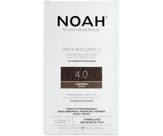Noah Permanent Hair Dye 4.0 Brown Ilgalaikiai plaukų dažai, 140 ml