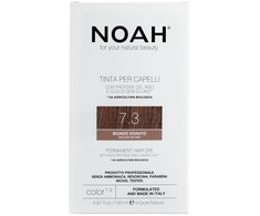 Noah Permanent Hair Dye 7.3 Golden Blond Ilgalaikiai plaukų dažai, 140 ml