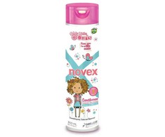 Novex My Little Garbanotiems plaukams drėkinantis kondicionierius garbanotiems vaikų plaukams, 300 ml