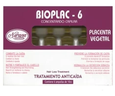 "Nurana Bioplac-6" plaukų slinkimą stabdanti priemonė ampulės 6x10ml