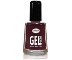 "Nurana" gelinio efekto nagų lakas 10 Burdeaux 10ml