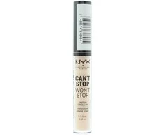 Nyx Can't Stop Won't Stop Vegan Matte Liquid Maskuoklis Light Ivory 3.5 ml